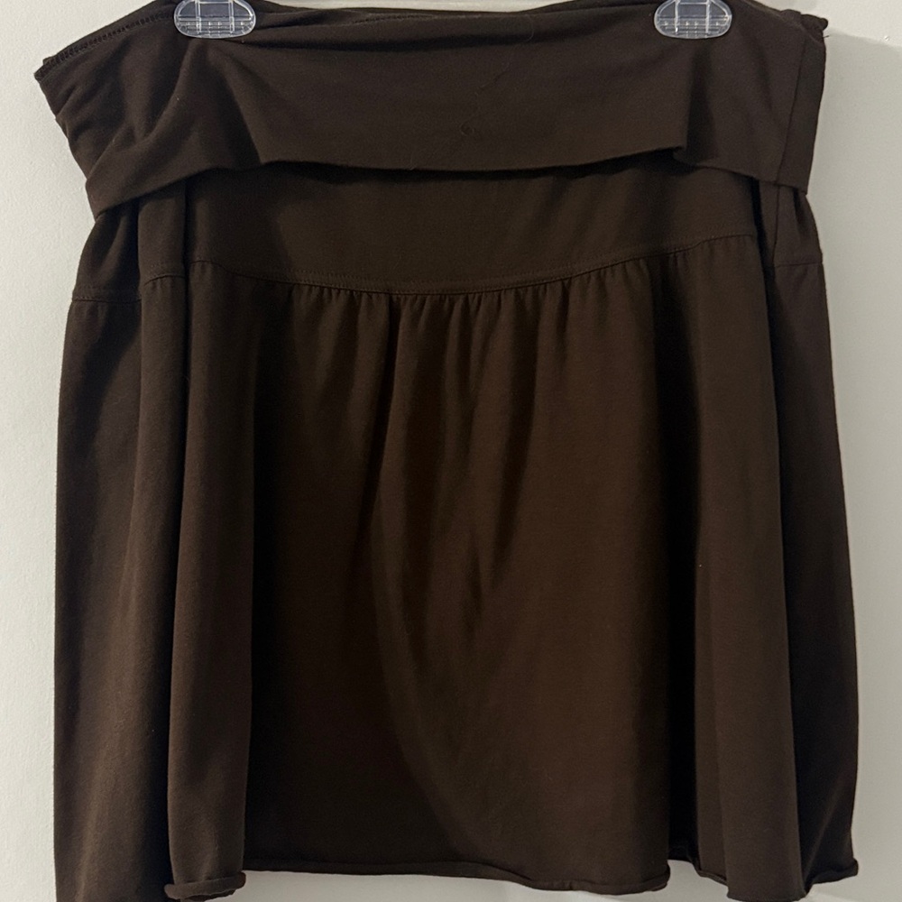 Ann Taylor Dark Brown Skirt